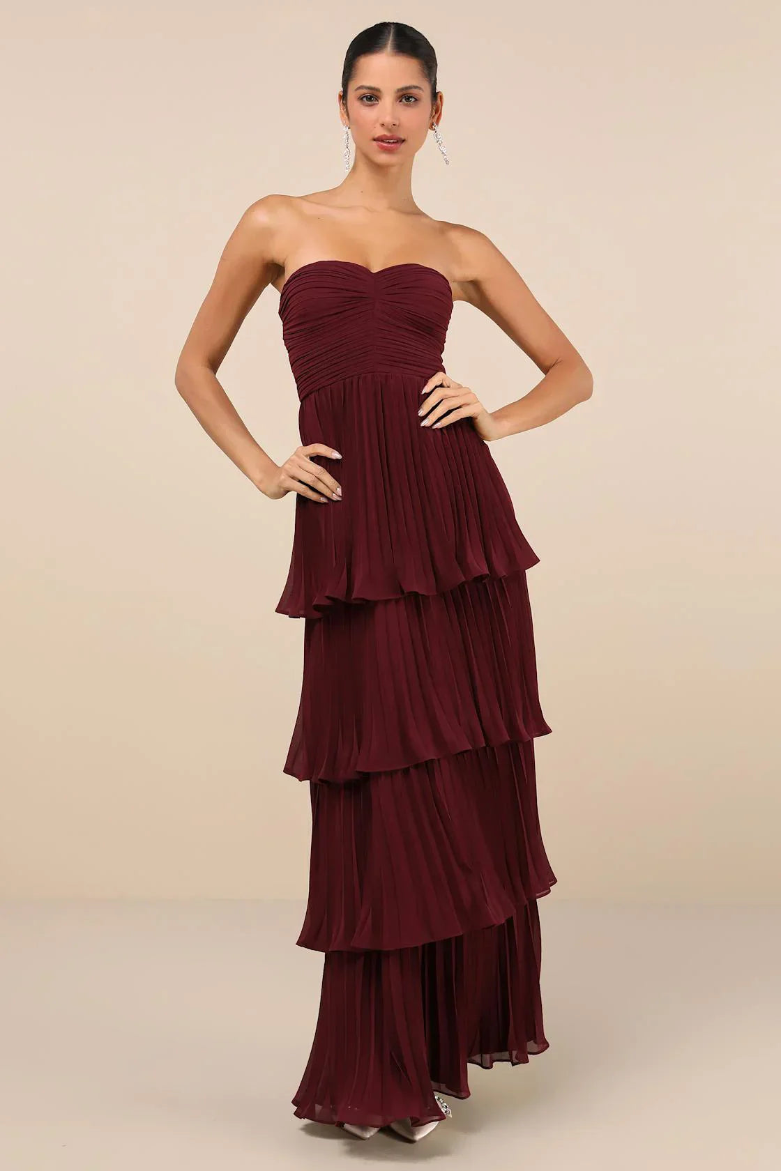 Da Vie™ | Strapless Maxi-Jurk