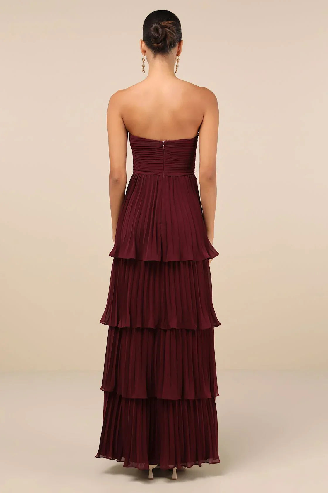 Da Vie™ | Strapless Maxi-Jurk