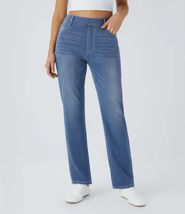 Da Vie™ | Comfortabele Broek Met Hoge Taille