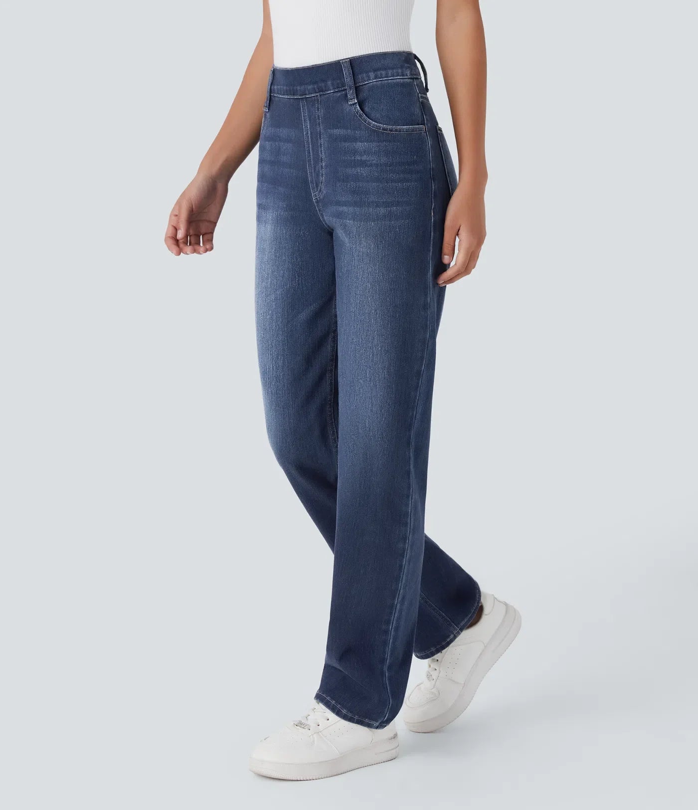 Da Vie™ | Comfortabele Broek Met Hoge Taille