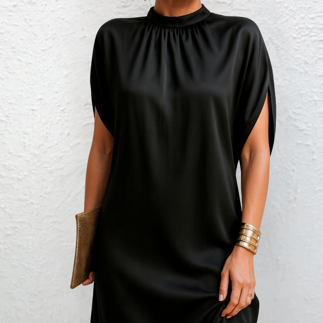 Da Vie™ | Elegante midnight jurk