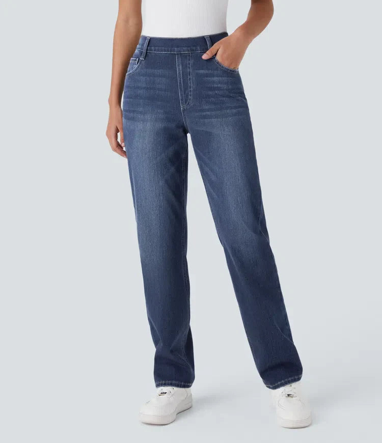 Da Vie™ | Comfortabele Broek Met Hoge Taille