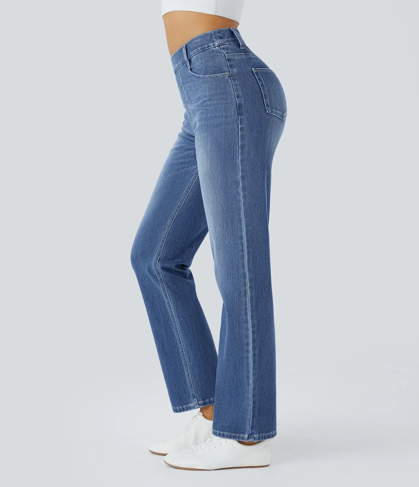 Da Vie™ | Comfortabele Broek Met Hoge Taille
