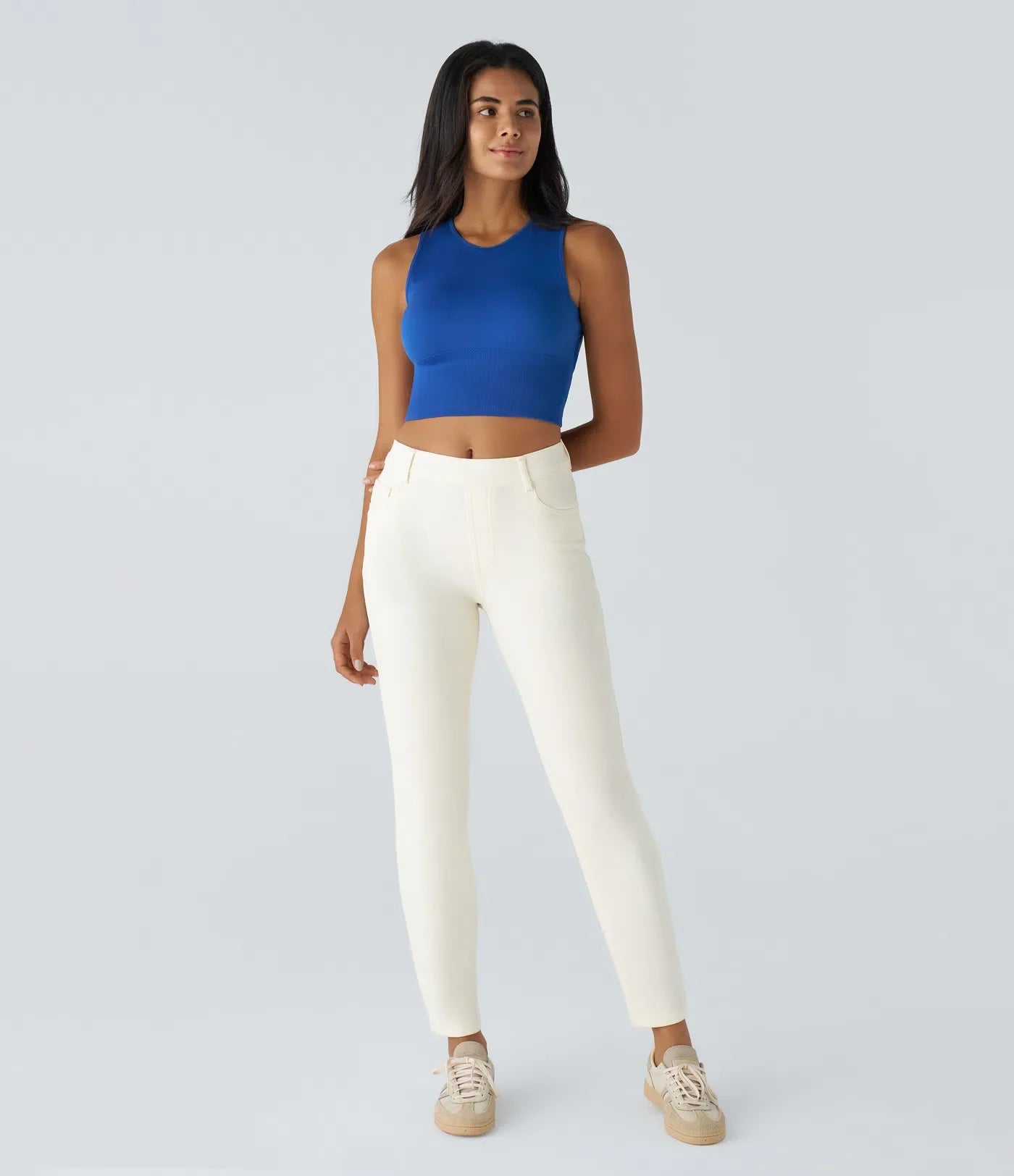 Da Vie™ | Comfortabele Broek Met Hoge Taille
