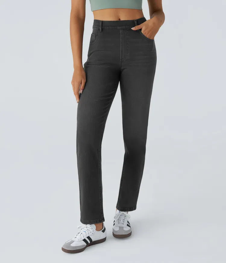 Da Vie™ | Comfortabele Broek Met Hoge Taille