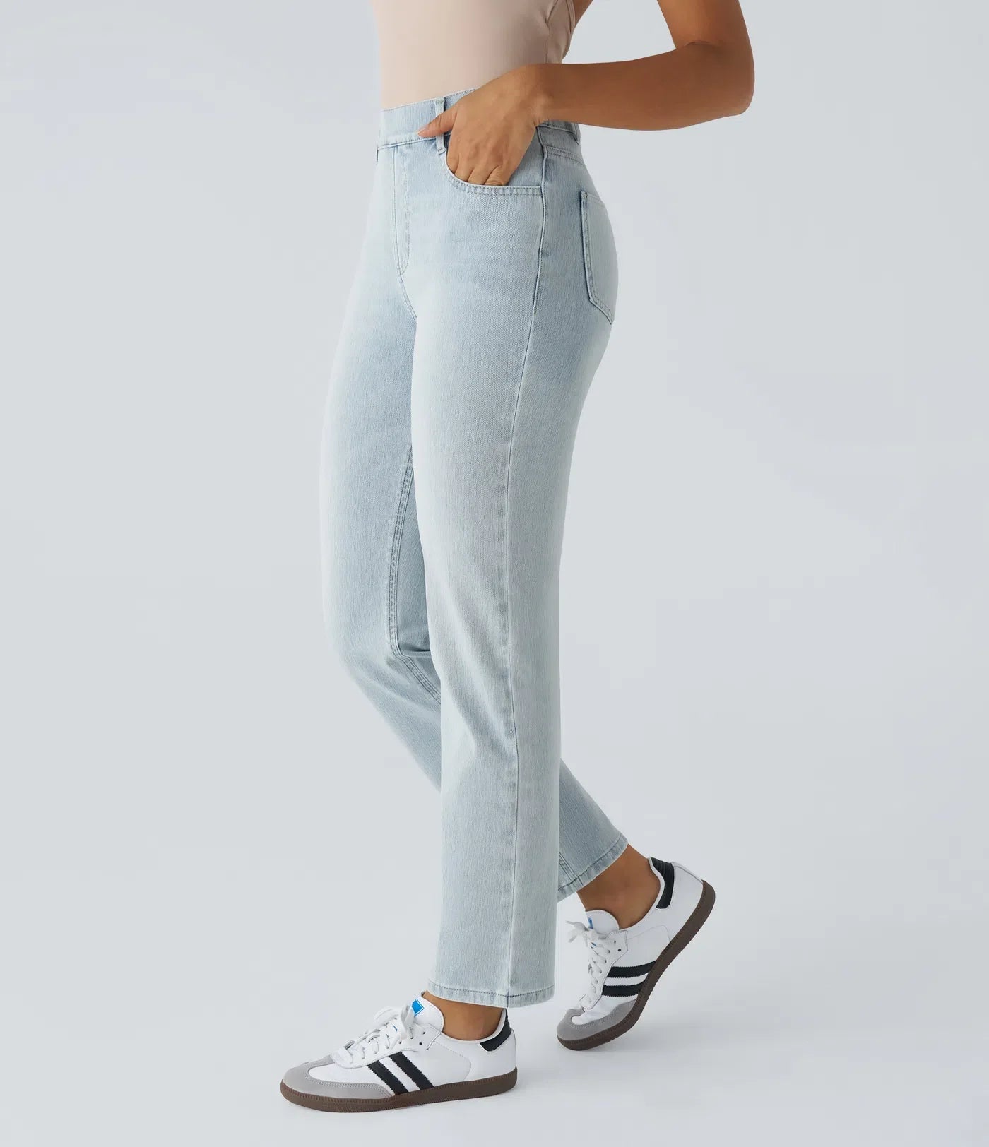 Da Vie™ | Comfortabele Broek Met Hoge Taille