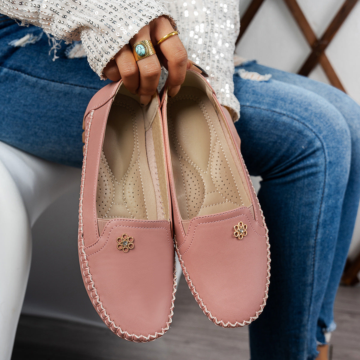 Da Vie™ | Heritage Chic Loafers