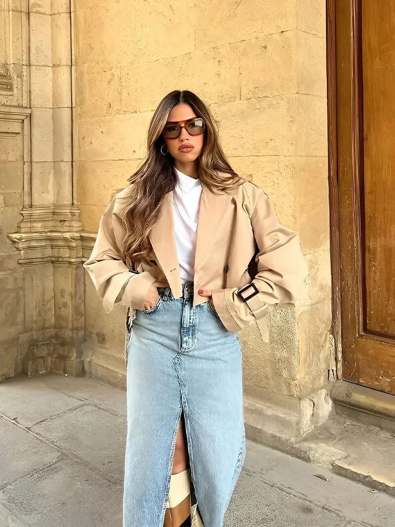 Da Vie™ | Elegante Trenchcoat