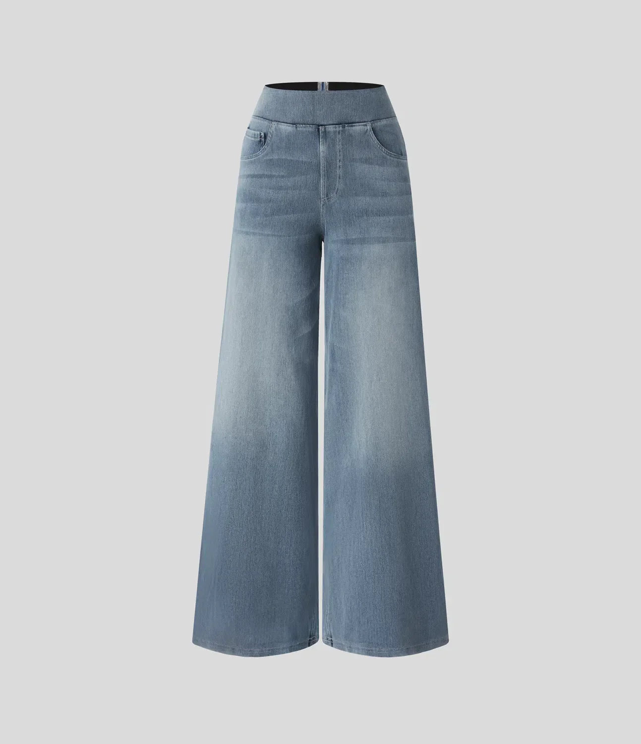 Da Vie™ | Elastische broek met hoge taille