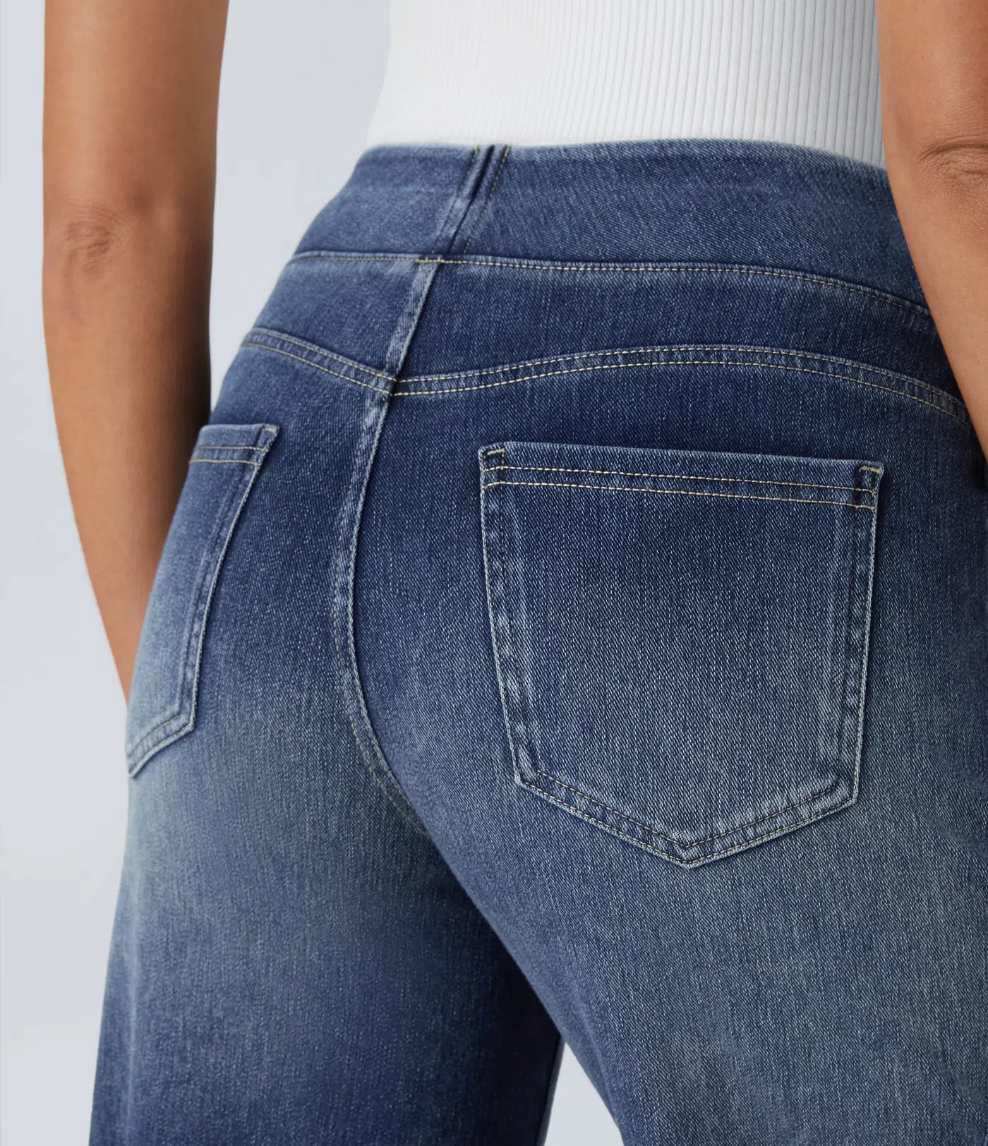 Da Vie™ | Elastische broek met hoge taille