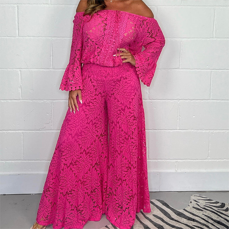 Da Vie™ | Elegante Set Top met Wijde Broek
