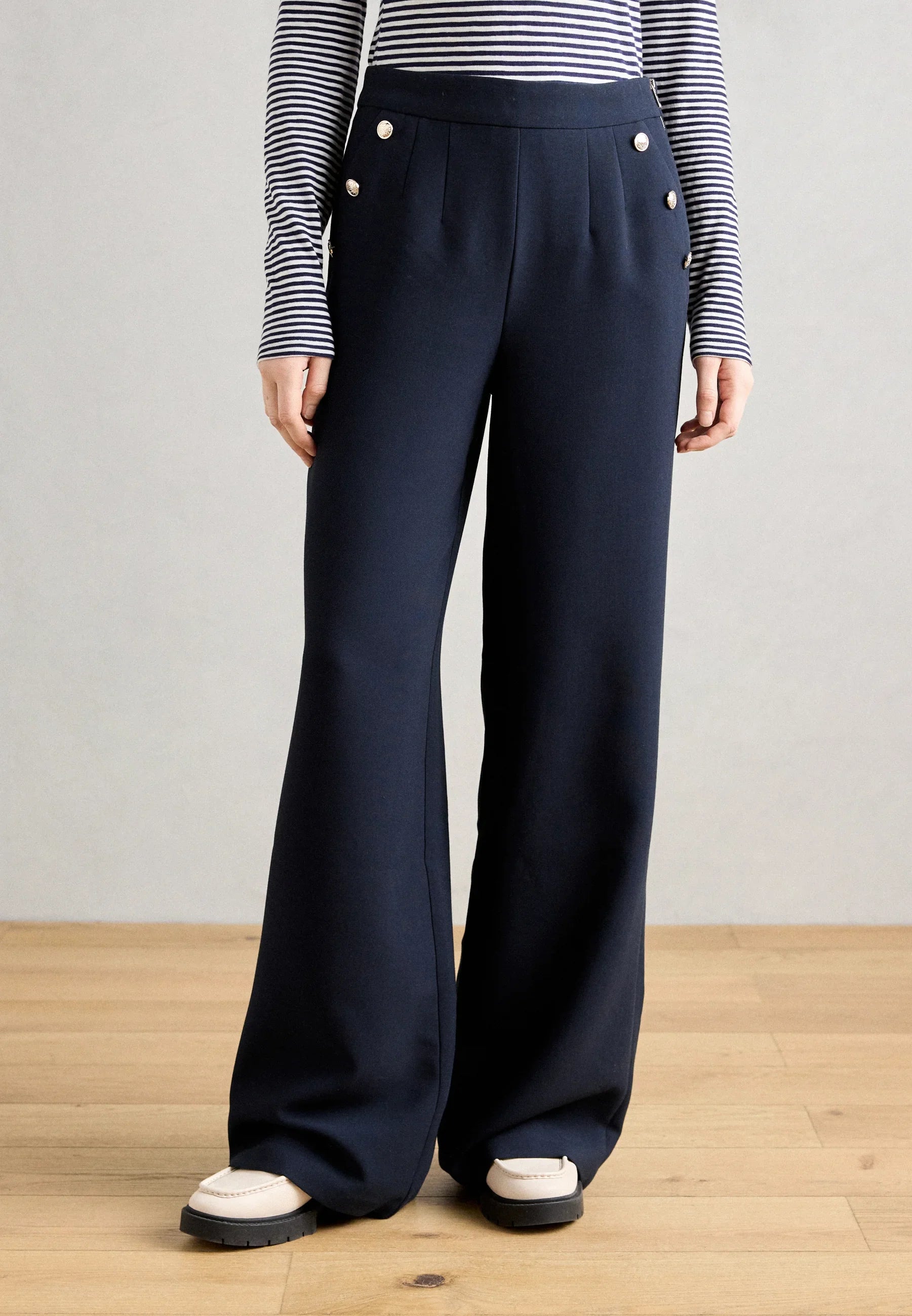 Da Vie™ | Marine chic pantalon