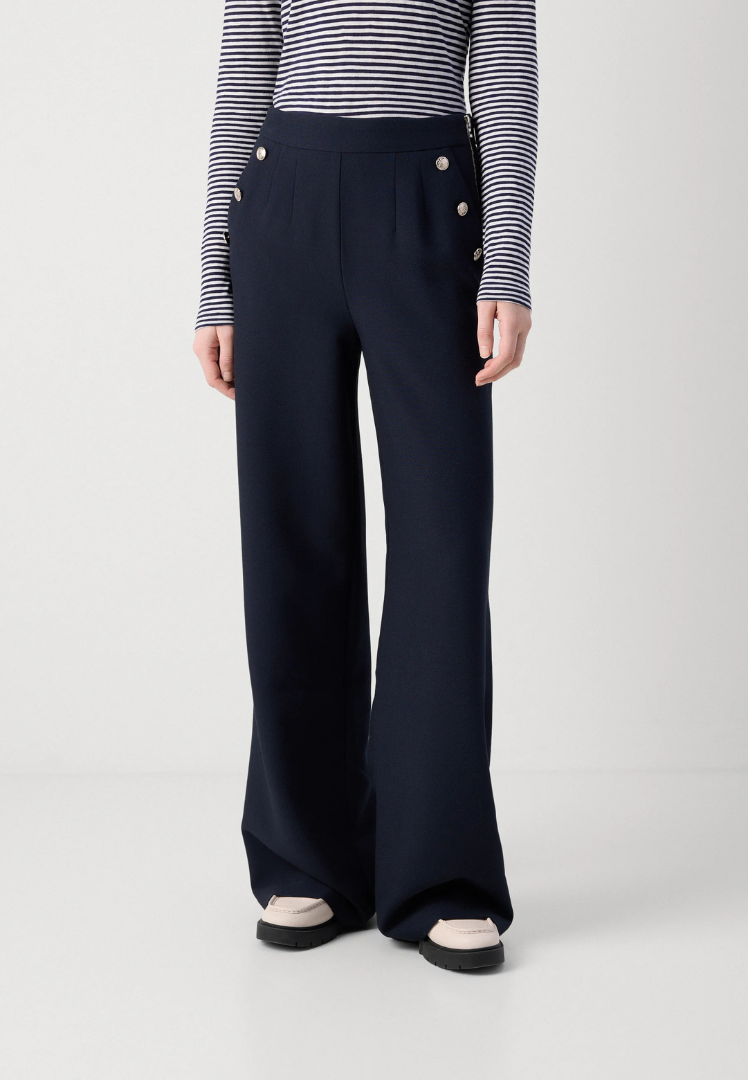 Da Vie™ | Marine chic pantalon