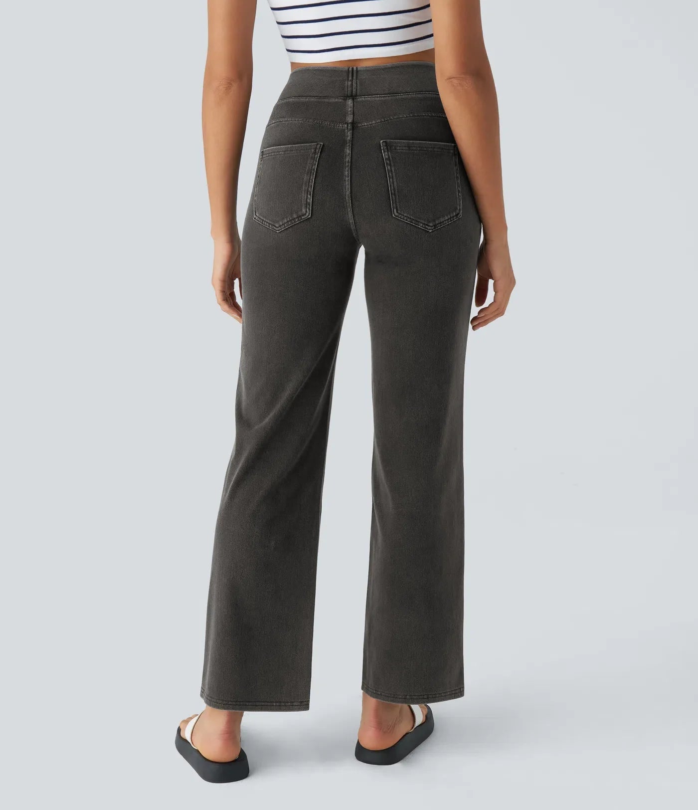 Da Vie™ | Elastische & Comfortabele Broek Met Hoge Taille